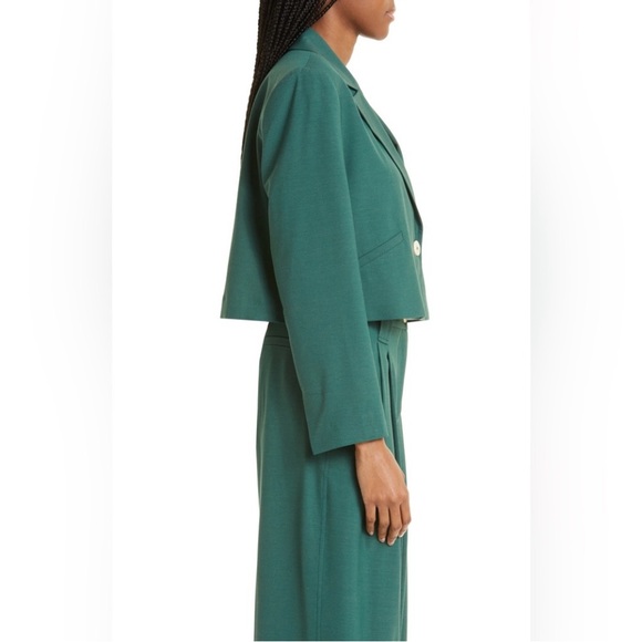 Ganni Dark Green Trousers and blazer - Picture 5 of 16